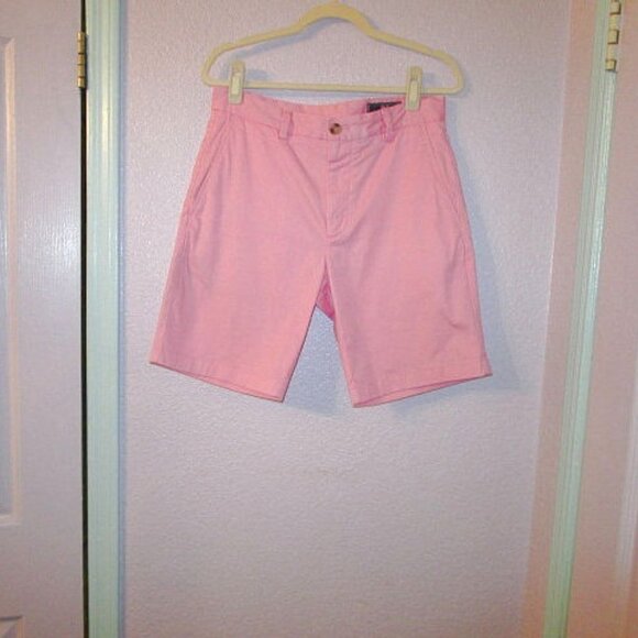 Vineyard Vines STRETCH Breaker Shorts Size 30 CHINO Cotton POCKETS Performance - Picture 1 of 8